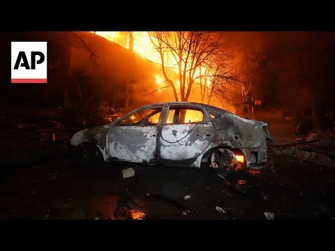 Russian attacks kill three as drones hit Kharkiv