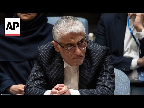 Iran’s UN ambassador calls Israel’s attack on state TV a ‘blatant war crime’