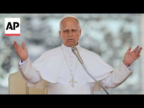 ‘We must not get used to war’: Pope Leo XIV tells faithful