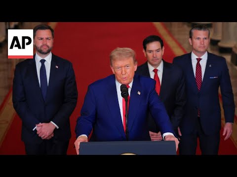 Trump warns Iran against retaliation after US strikes on nuclear sites