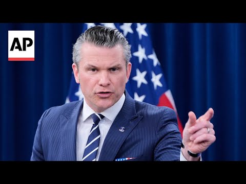 Pete Hegseth says the US ‘does not seek war’ after strikes in Iran