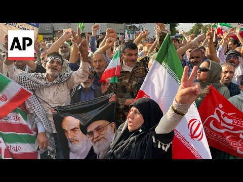 Protest held in Tehran after the US attacks Iran’s nuclear sites