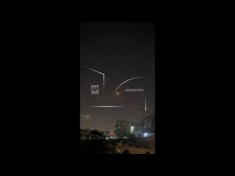 Apparent interceptions seen over Doha, as Iran launches missiles at US military base in Qatar