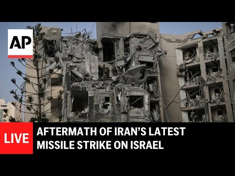 LIVE: Aftermath of Iran missile strike in Israel
