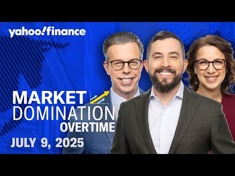 US stocks close higher, Nvidia reaches $4 trillion market cap, Trump unveils more tariff letters