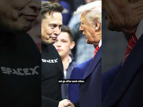 Musk-Trump feud heats up. 🔥