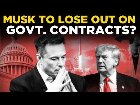 Trump vs Musk LIVE: Trump-Musk Feud Puts $48 Billion at Risk | SpaceX | Elon Musk | Trump Live