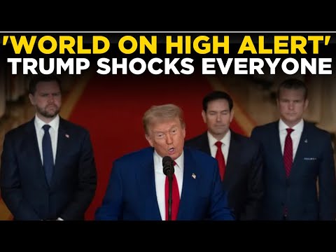 Donald Trump LIVE: Trump’s Shocking War Declaration Amid Middle East Tension | Trump LIVE News