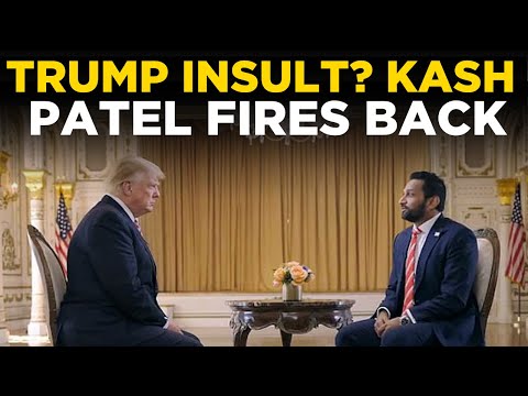 LIVE NEWS | Kash Patel Explodes in Fiery Rant After Insult Directed at Donald Trump | US NEWS