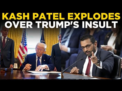 Kash Patel News LIVE: FBI Director Stuns US Senate with his savage Reply | US News LIVE | Trump LIVE