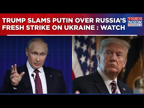 Donald Trump Slams Vladimir Putin Over Russia’s Fresh Strikes On Ukraine | International News