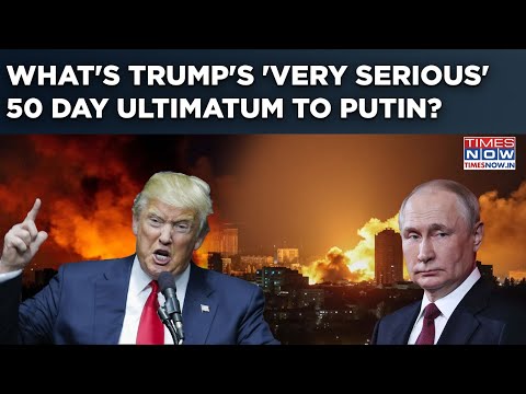 On Cam: What’s Trump’s 50-Day Ultimatum To Putin On Ukraine War? Watch US Prez Give This Warning