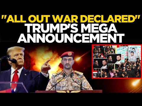 LIVE | ‘All Out War Declared’: Trump’s EMERGENCY Speech; Signs Shocking LAW For America | US News