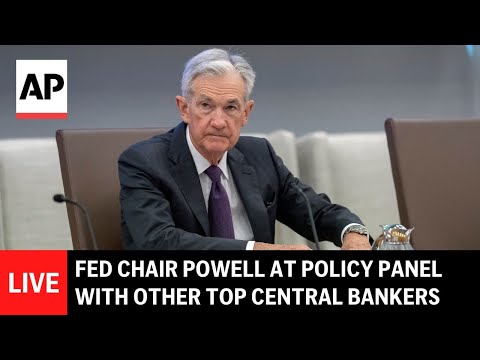 LIVE: US Fed Chair Powell and other top central bankers discuss policy at ECB conference
