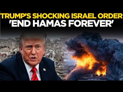 Donald Trump LIVE | | Trump Slams Hamas Ceasefire Talks | Israel Hamas War | Gaza News | US News