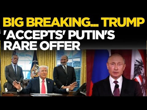 Trump Signs Orders LIVE | ‘I’d Like To Buy…’: Trump Accepts Putin’s Offer; US To Ditch Zelensky?