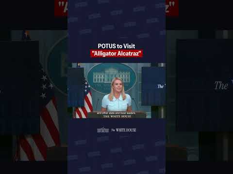 Press Secretary Karoline Leavitt previews President Trump’s upcoming trip to "Alligator Alcatraz"