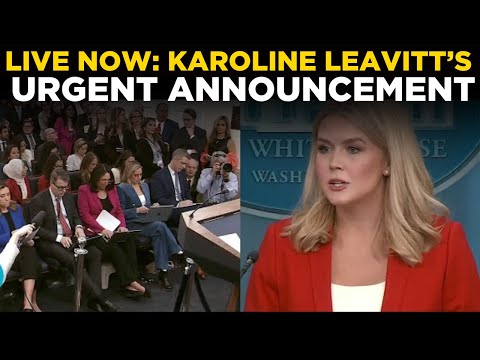 Karoline Leavitt Live: White House Confirms Trump’s Bold Russia Strategy Today | US NEWS