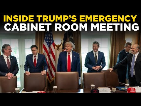 TRUMP LIVE | Trump’s Cabinet Meets Urgently to Address Russia, Sanctions, and Global Fallout