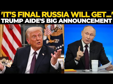 LIVE | ‘Russia’s FINAL Plan Is…’: Trump Secy Make Big Announcement After Putin’s Kyiv Strike