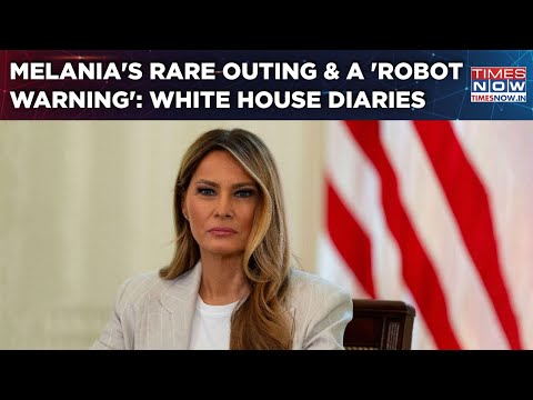 Melania Trump’s Rare Outing On Cam| Watch Why US First Lady Sounded Robot Warning From White House