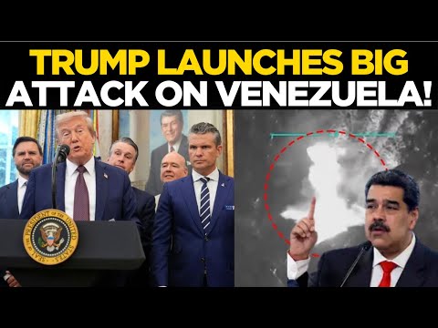 LIVE | US Venezuela Drug War | President Trump Warns Venezuela: “We’ll Shoot Down Jets” | Trump