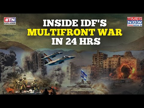 Inside Israel’s 24-Hr Multifront War: In Visuals – IDF Strikes Hamas, Hezbollah & Syria All At Once