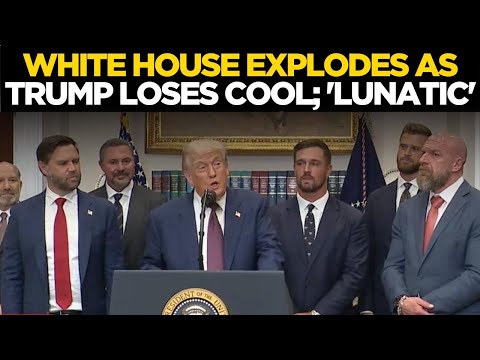 LIVE | ‘Dealing With You Lunatic’: White House Erupts; Trump LOSES Cool, Screams At Reporter