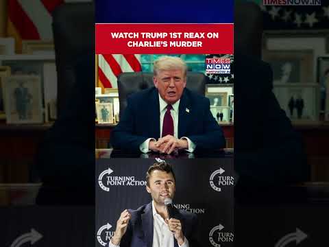 Charlie Kirk Shooting: Furious Trump’s First Reaction Out | Manhunt On #shorts