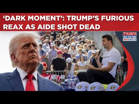 Trump Aide Charlie Kirk Shot Dead| US Prez’s 1st Reax, Posts Video As Manhunt On| Kash  Patel Says