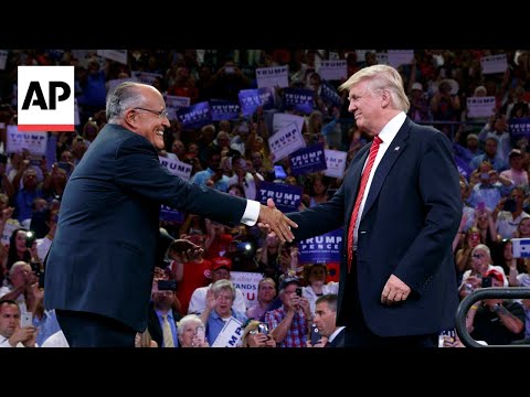 Trump says he’s awarding Rudy Giuliani the Presidential Medal of Freedom
