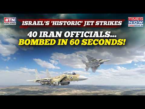 Israel’s Secret Fighter Jet Missions Bombed 40 Iran Officials In Seconds: How IDF Created ‘History’
