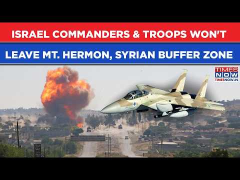 Israeli Airstrikes On Syria: IDF Commanders & Troops Get ‘Don’t Leave’ Order, Al-Sharaa Warned