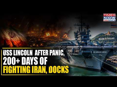 USS Abraham Lincoln After Panic, 200+ Days Fighting Iran War, Finally Docks Near China’s Backyard