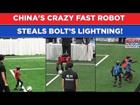 CHINA’S Humanoid Robot’s CRAZY 100-Metre DASH |  Usain Bolt’s Record Shattered With 8.64-Sec Run
