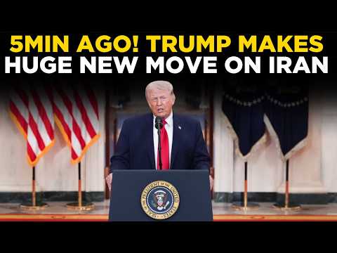 TRUMP LIVE | Trump Announces Major Iran Move as World Watches for What Happens Next | IRAN NEWS
