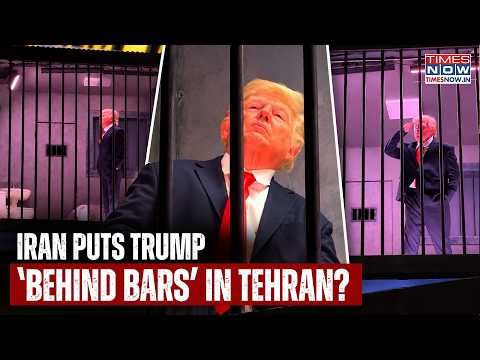 Iran Puts Trump ‘Behind Bars’ In Tehran? An Art Stunt After Talks Stall As Pakistan Mediation Fails