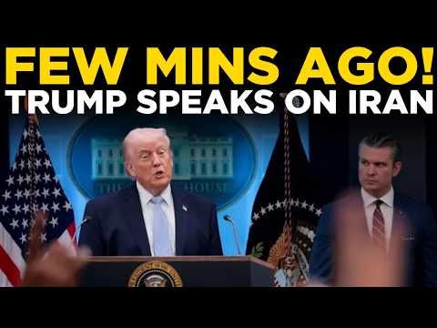 Trump Iran Announcement LIVE: President Trump Makes Major Statement From White House | US News LIVE