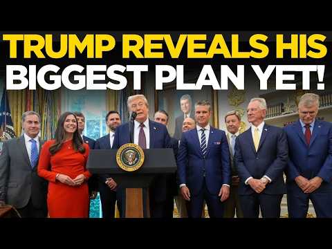 US News Live | Trump Reveals His Biggest Plan Yet | Major Moments Explained | Trump Live