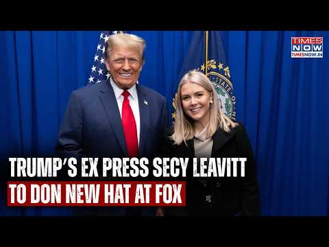 Trump’s Ex Press Secretary Karoline Leavitt Joins Fox News- From White House To New On Air Role
