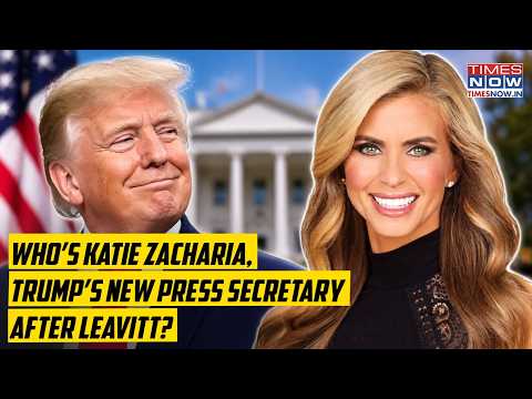Who’s Trump ‘Loyalist’ Katie Zacharia Replacing ‘Viral’ Leavitt As White House Press Secretary?