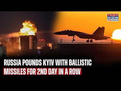Russia Hits Kyiv With Ballistic Missiles For 2nd Day: Ukraine Says Allies Didn’t Warn| Trump’s Snub?