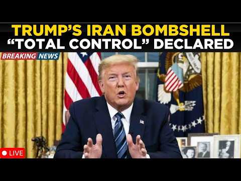 US News Live: Trump’s Explosive Iran Decision | “Total Control” Bombshell Sends Shockwaves
